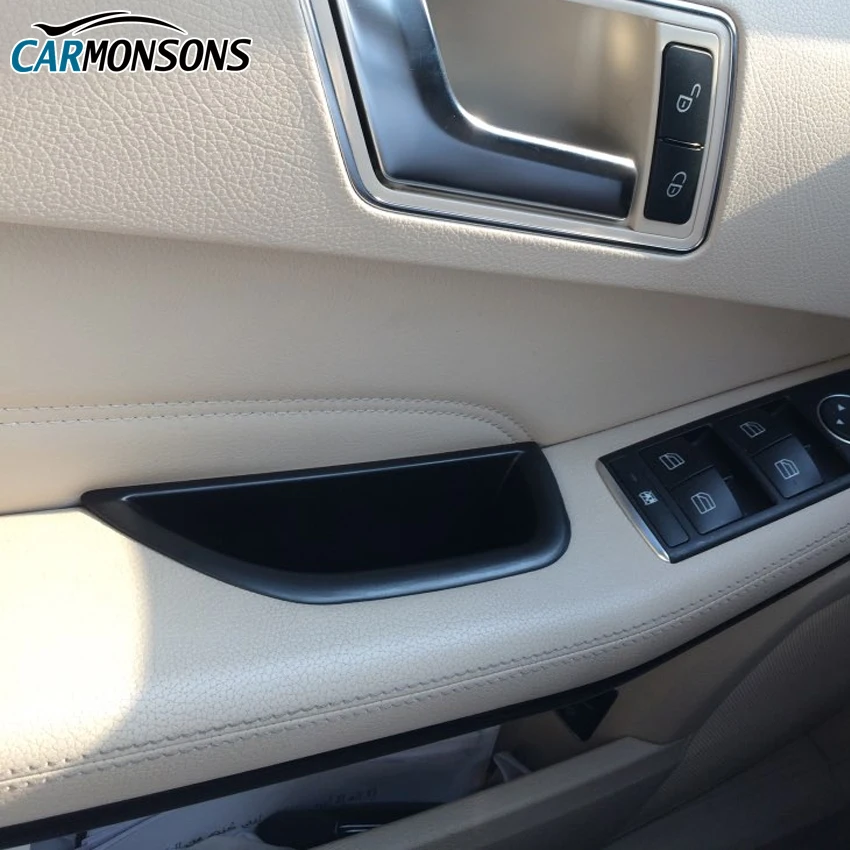 Для Mercedes Benz 2010-2015 E Class W212 E200 E260 E320 дверная ручка контейнер держатель лоток Ящик для