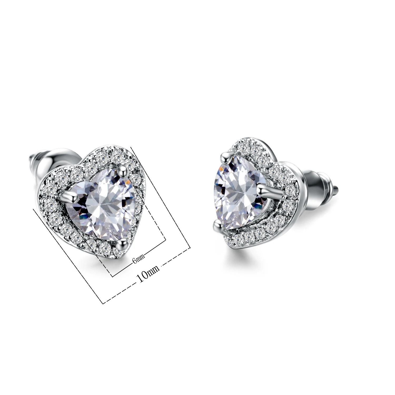 Роскошные женские серьги гвоздики черного/зеленого/Красного/белого цвета модные