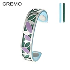 Браслет Cremo для женщин, женский браслет из нержавеющей стали, Реверсивный сменный полосатый браслет для женщин, новинка 2020