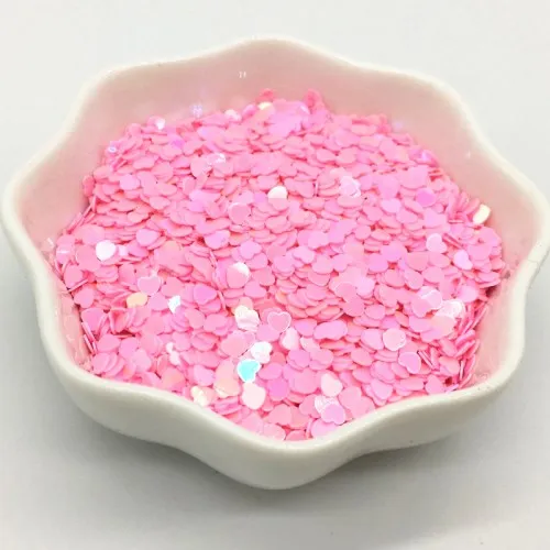 AB-Pink 3 мм 4 мм блеск в форме сердца для ногтей Блестящий AB Цвет Блестки для девочек DIY ручной работы Маникюр Аксессуары для ногтей 10 г 20 г - Цвет: AB-Pink