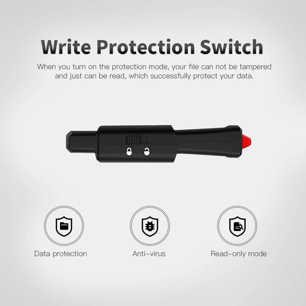 USB флеш накопитель Netac 32 16 ГБ защита записи зашифрованный Флешка 2 0 флешка диск на