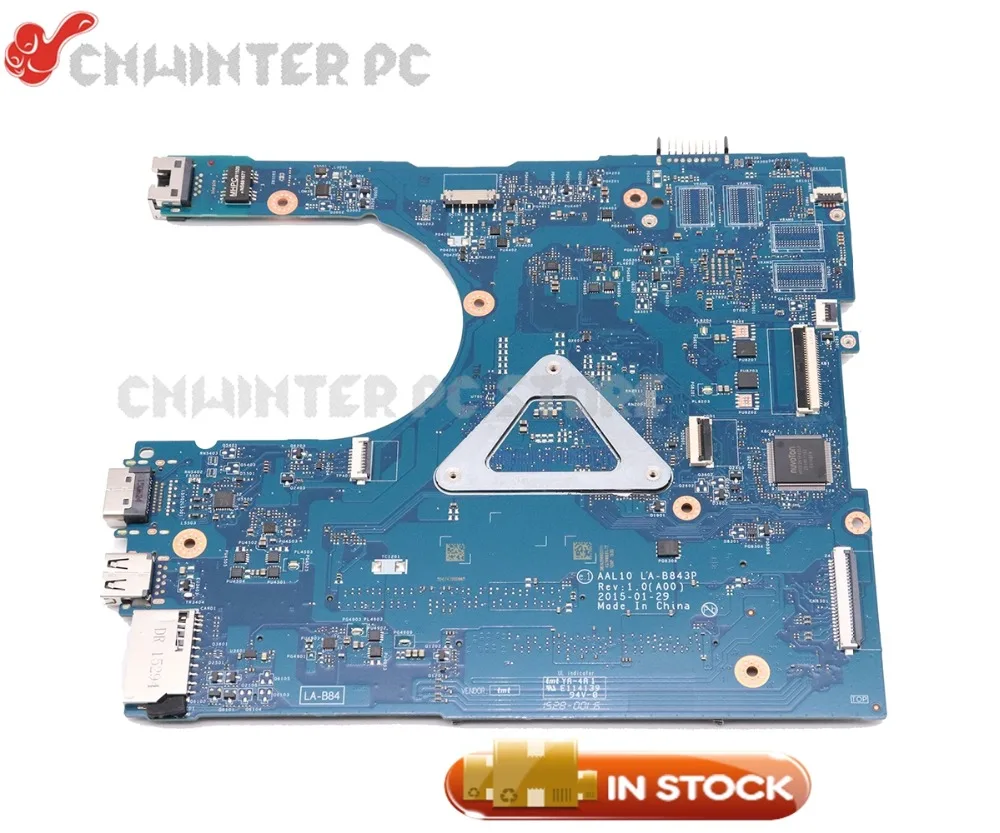 NOKOTION CN 0F0T2K смартфон 10 для Dell inspiron 5458 5558 5758 материнская плата ноутбука SR215 3205U CPU GeForce