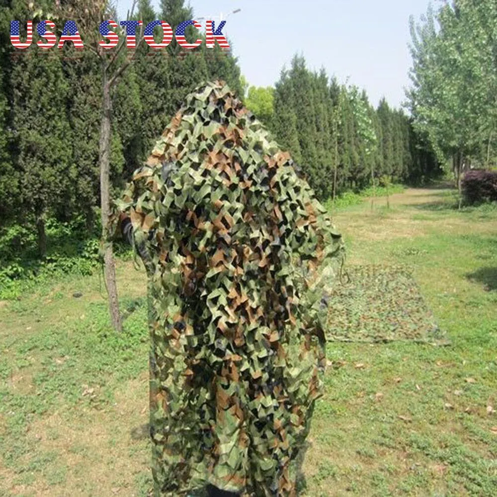 3 м* 2 м Охота Военная Униформа камуфляж сетка Лесной камуфляж сетки Кемпинг Солнечные укрытия палатка Тенты Солнечные укрытия