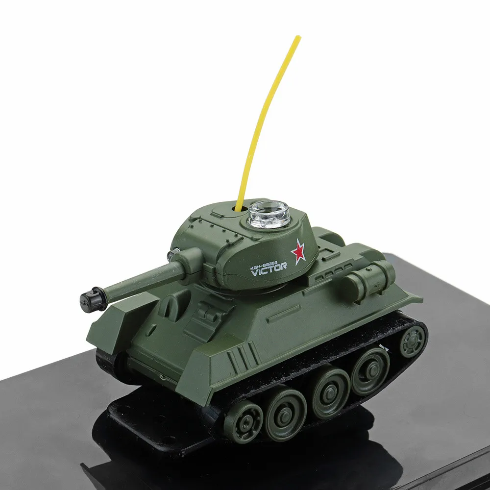 Happy Cow 777 215 4CH 68*41*40 мм Мини Радио RC автомобиль армейский боевой танк на ИК