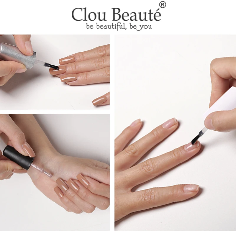 Clou Beaute УФ гель лак для ногтей 15 мл верхнее Базовое покрытие прозрачный впитывающий праймер Гель-лак стойкий Гель-лак для нейл-арта TB01