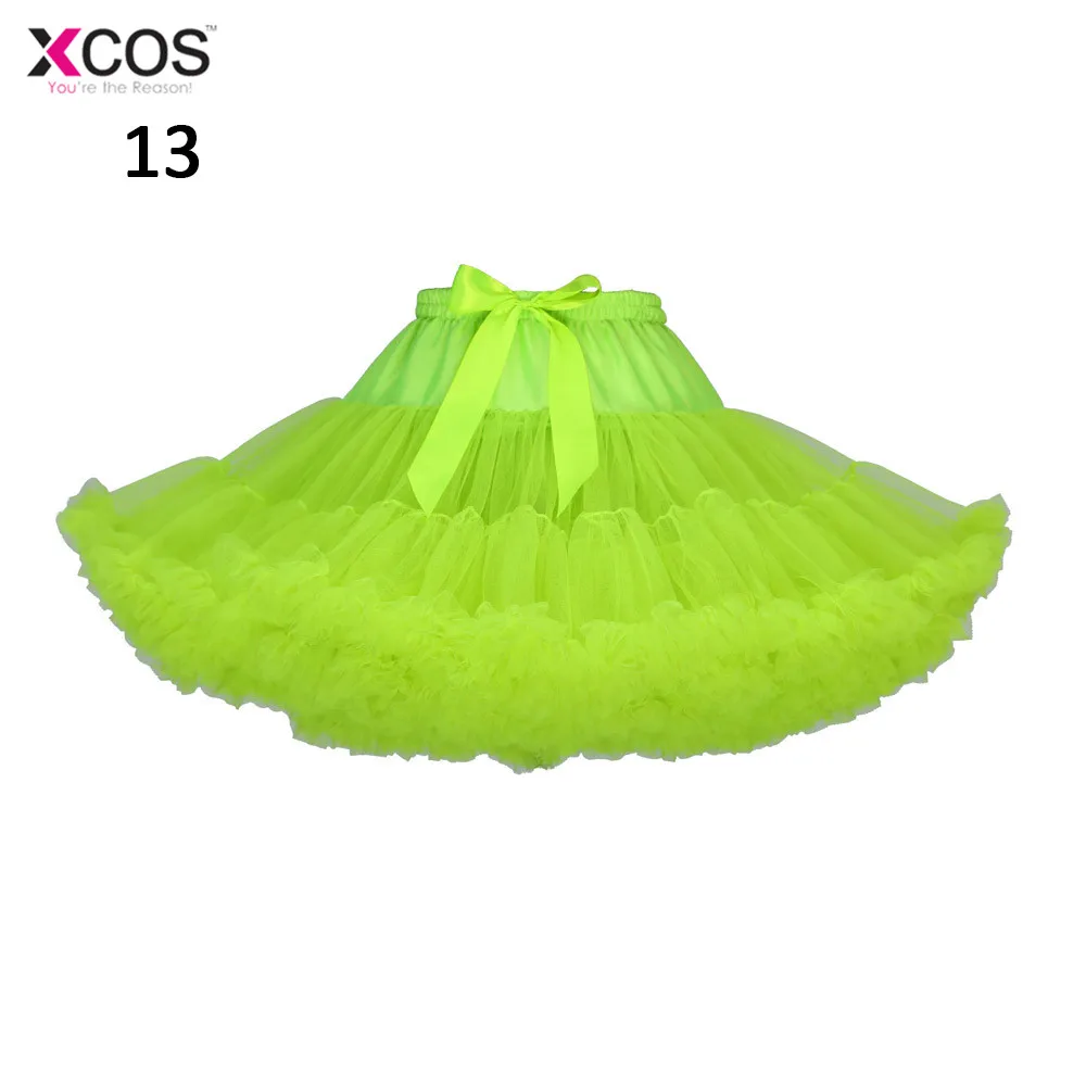 XCOS 2018 Новое поступление оптом в наличии Нижняя юбка для девочек юбки пачка