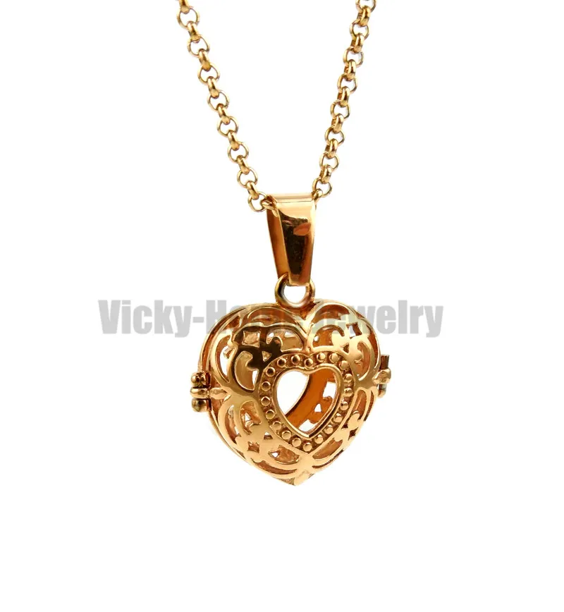 С цепочкой в подарок незаменимый женский медальон для ароматерапии клетка из