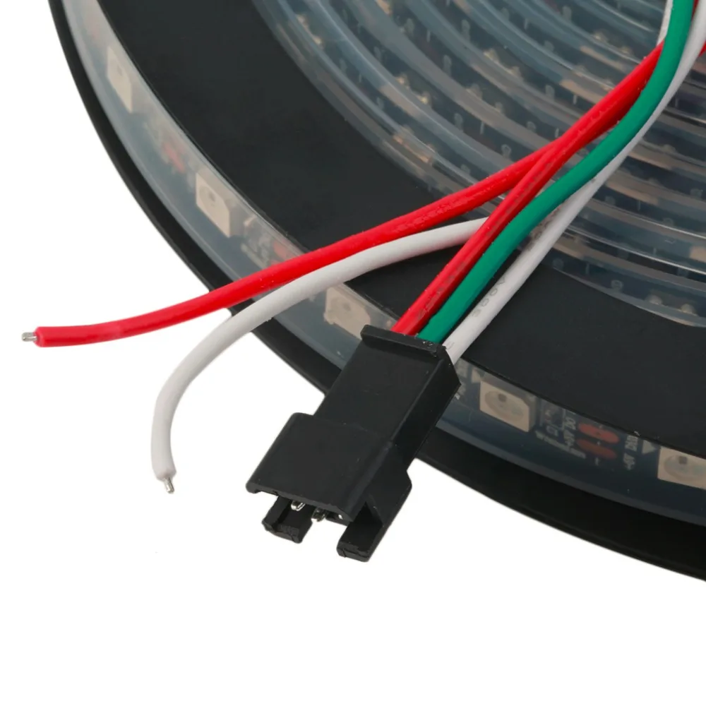 ICOCO 2017 WS2812B 5 М 5050 SMD цифровая 300 светодиодная полоса света адресуемого цвета DC5V