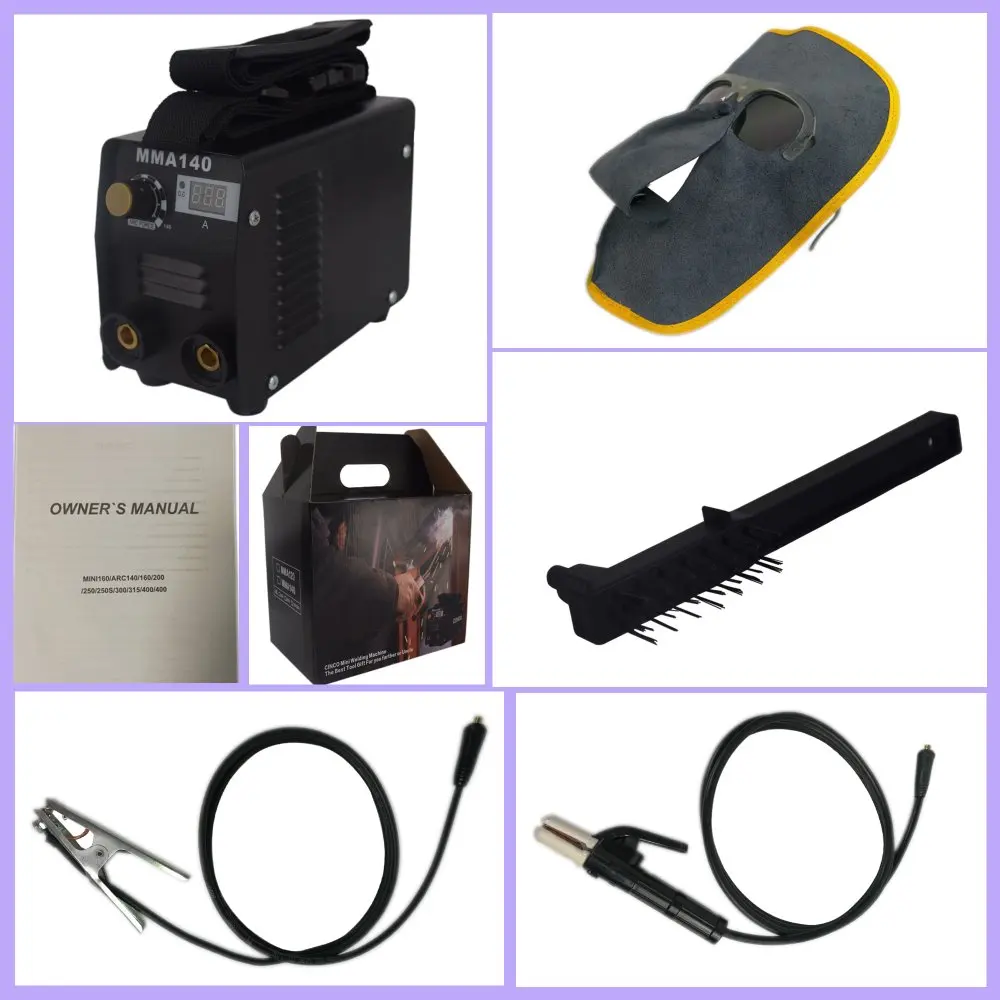 Cinco Welding Machine Mini MMA 140A Inverter Arc Electrode Welder for | Инструменты