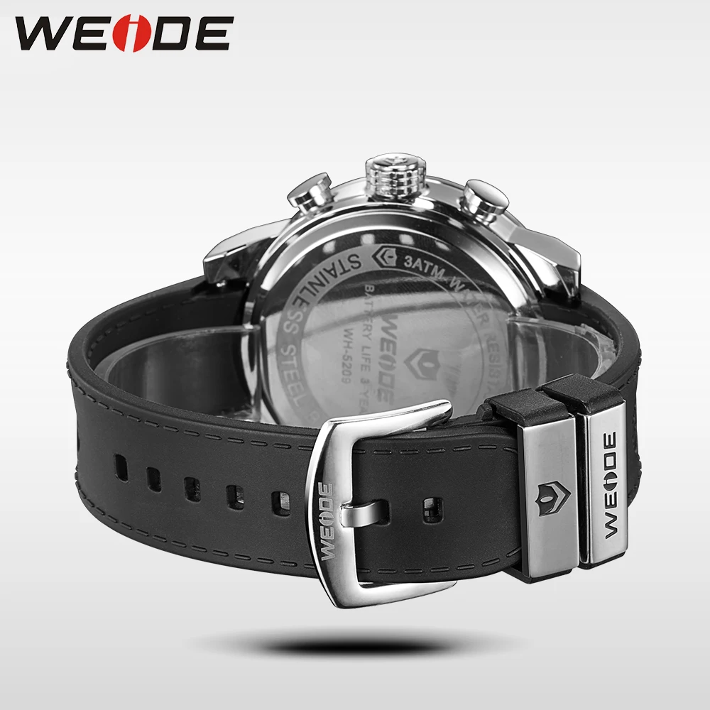 WEIDE 2017 новые кварцевые повседневные часы в стиле милитари несколько часовых
