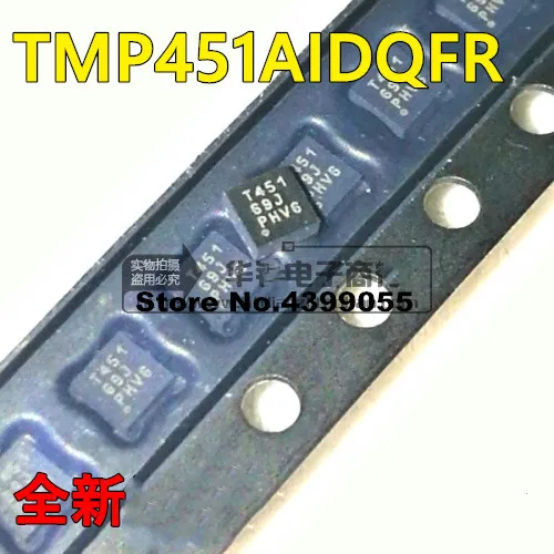 (1 шт.) TMP451AIDQFR T451 QFN|Коннекторы и разъёмы| |