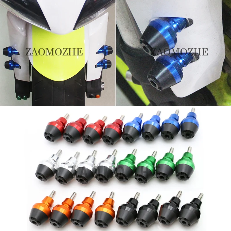 Для мотоциклов Honda NC700S NC700X NC750X NC750S CB650F CB400 CBR1000RR из алюминиевого сплава|frame slider|front