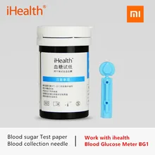 Оригинальный xiaomi mijia ihealth тест полоски для определения уровня