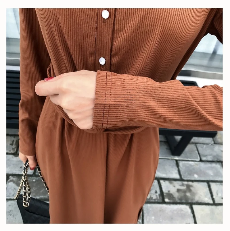 Осень Плюс Slim Fit кормящих миди длинное платье для беременных Разделение бантом