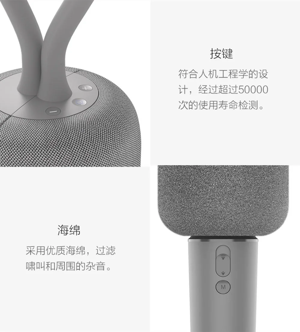 Xiaomi iK8 караоке динамик персональный KTV микрофон Bluetooth аудио, что вы носите с собой