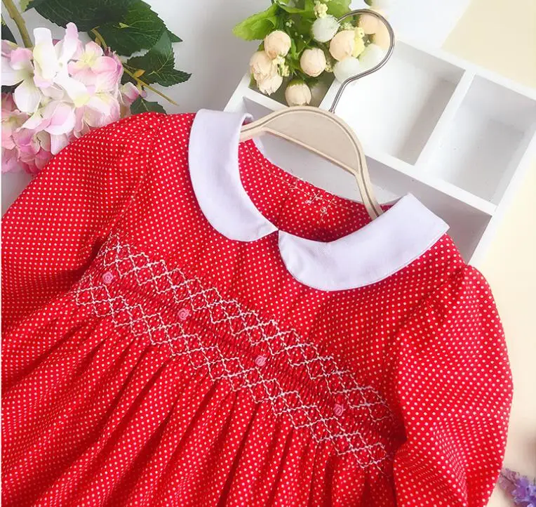 Весеннее платье с длинными рукавами для девочек одежда маленьких праздничное