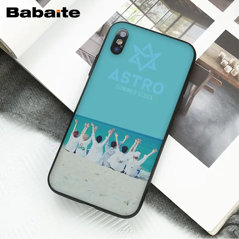 Babaite KPOP ASTRO в форме сердца K POP ТПУ Мягкий силиконовый чехол для задней панели
