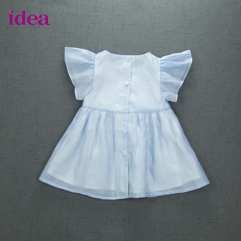 Новинка 2017 года Брендовое летнее платье для маленьких девочек милые платья