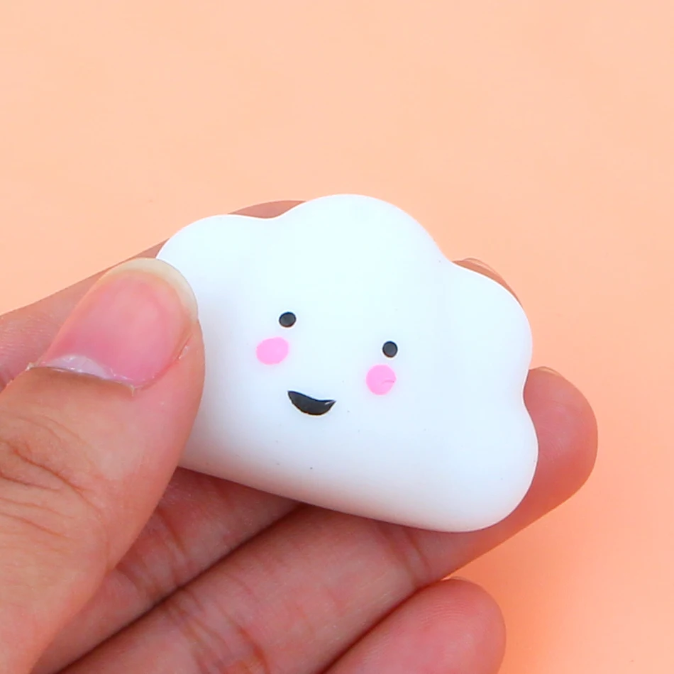 Случайные 2 шт. милые ленивые коты пельмени сжимаемые эластичные кавайные