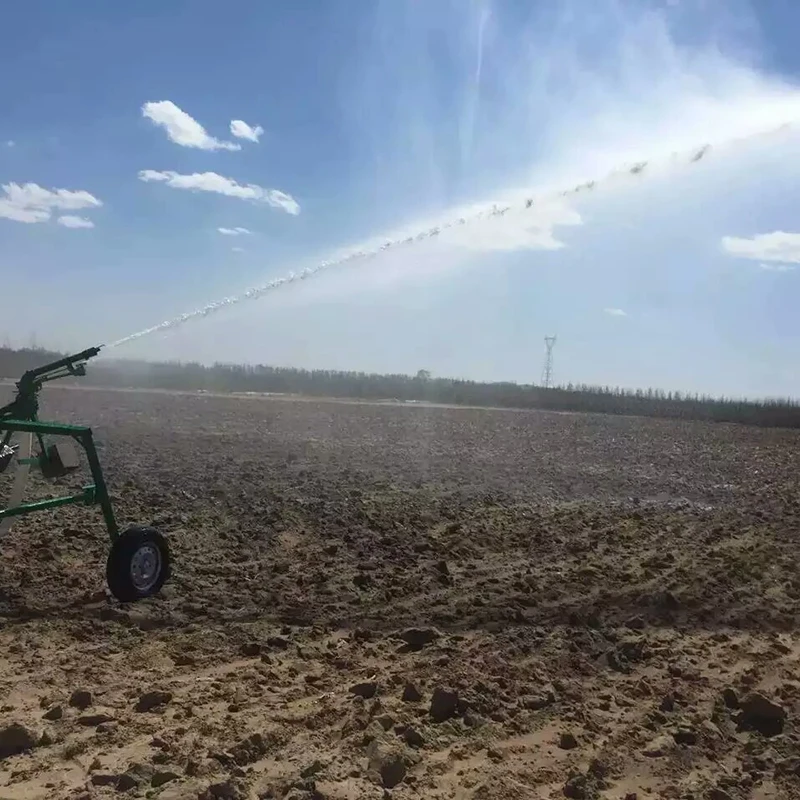 

S042 New Production Metal Flange Big Sprinkler Gun Rain Sprayer Gun Dedusting Agricultural Irrigation