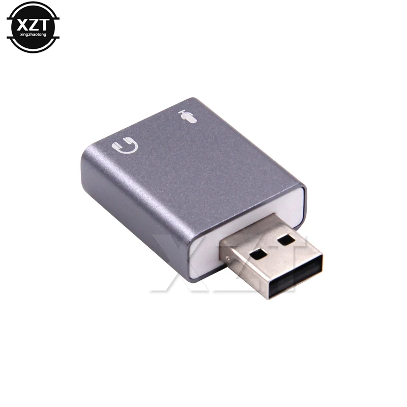 Высокое качество Внешний USB звуковая карта ультра-портативный Hi-Fi волшебный голос 7.1ch микрофон в портом аудиовыхода диск плагин звук