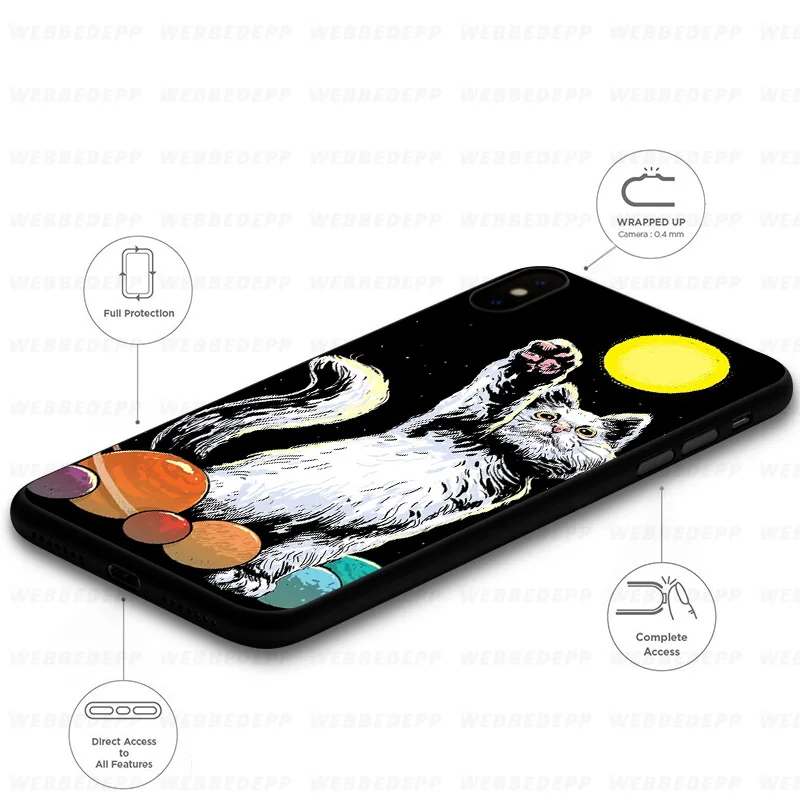 WEBBEDEPP Freddies классический милый мягкий силиконовый чехол с животными для iPhone 11 Pro Xr