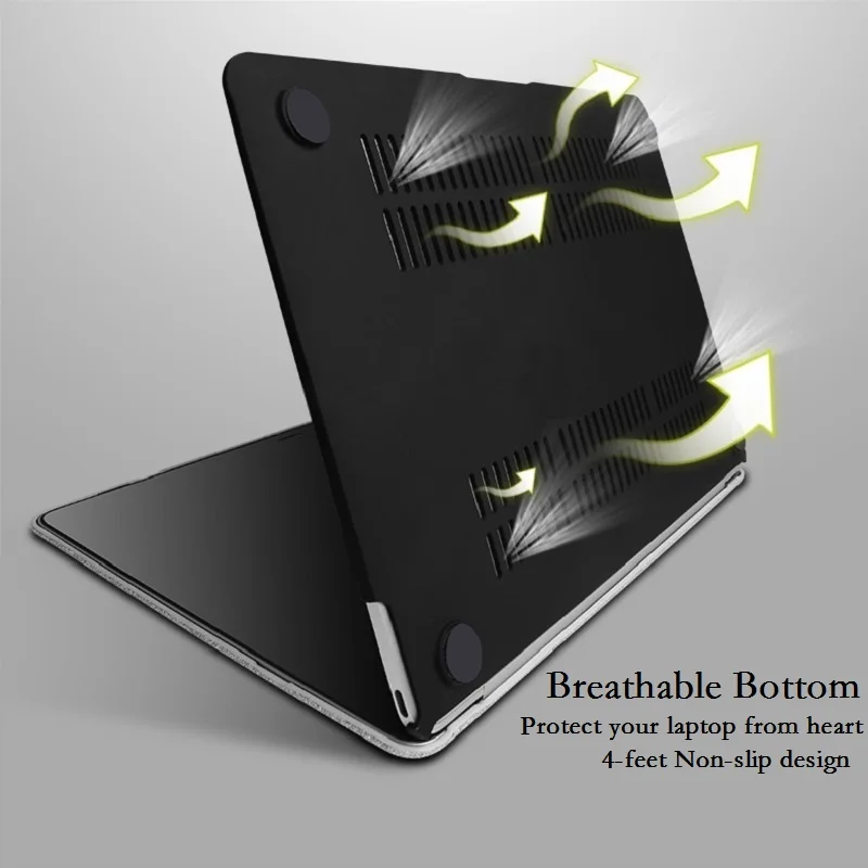 Роскошный блестящий чехол для Macbook New Air 13 A1932, чехол для ноутбука из блестящего ПВХ для Macbook Air 13 A1932, блестящий чехол