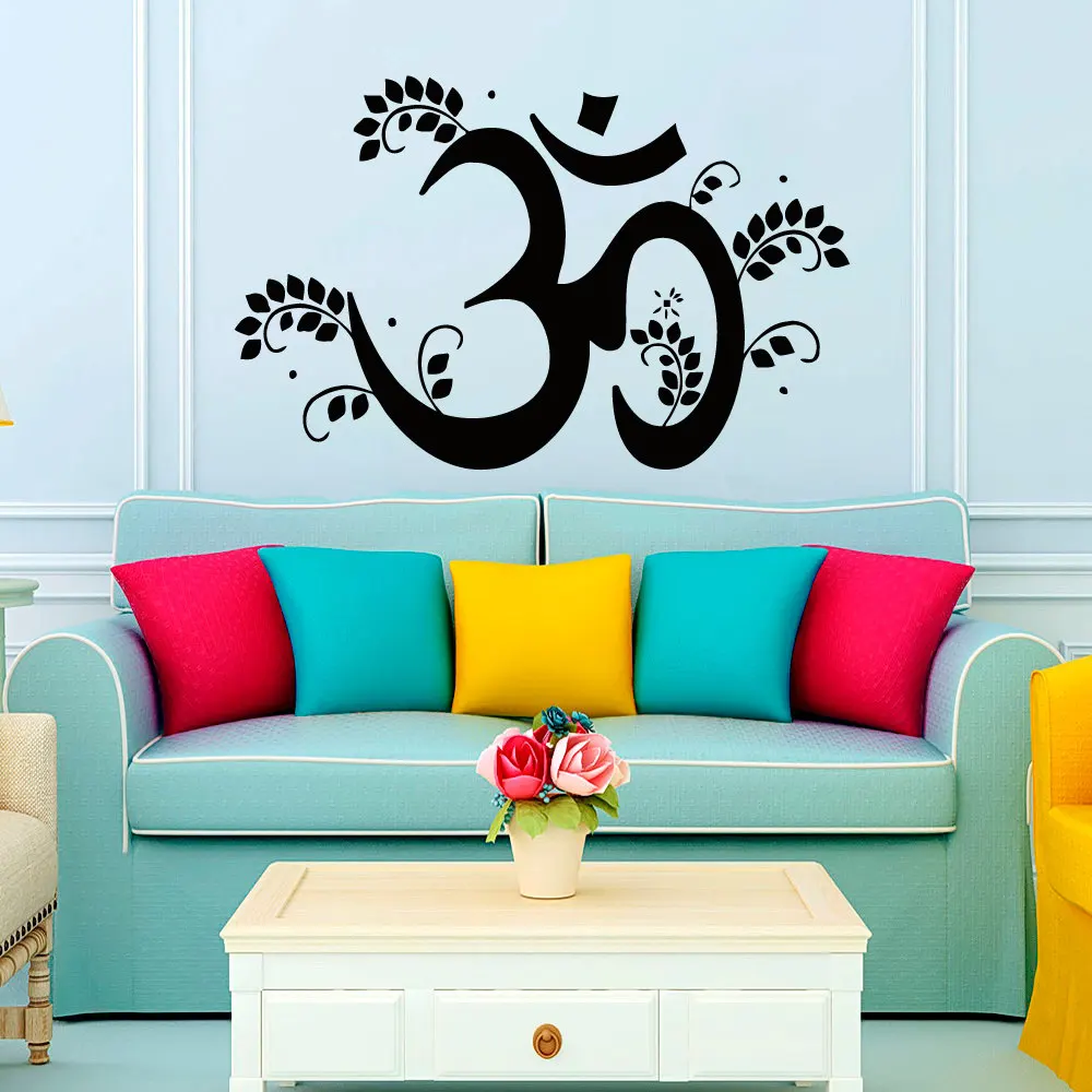 Виниловая декоративная наклейка ZOOYOO в виде листьев|wall sticker|decorative vinylhome decor |