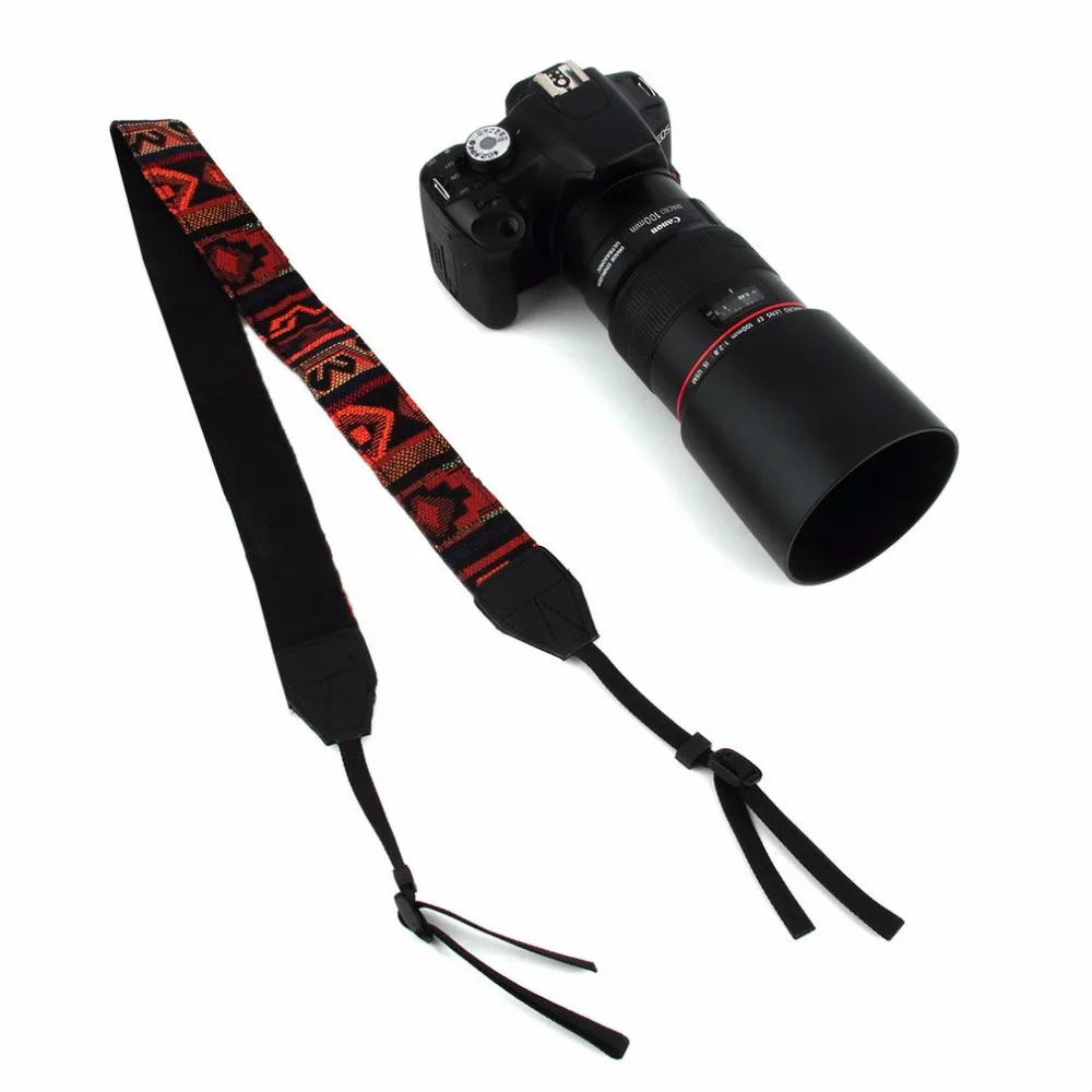 2017 Hot Vintage Style Canvas Camera Neck Strap Belt for Nikon Canon Sony DSLR | Электроника
