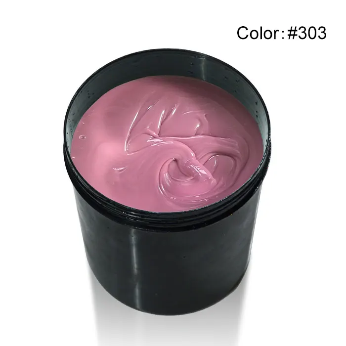 303 801 CANNI 1 кг сильный строительный гель для наращивания французский белый 25 цветов впитывающий УФ прозрачный строительный гель - Цвет: 303