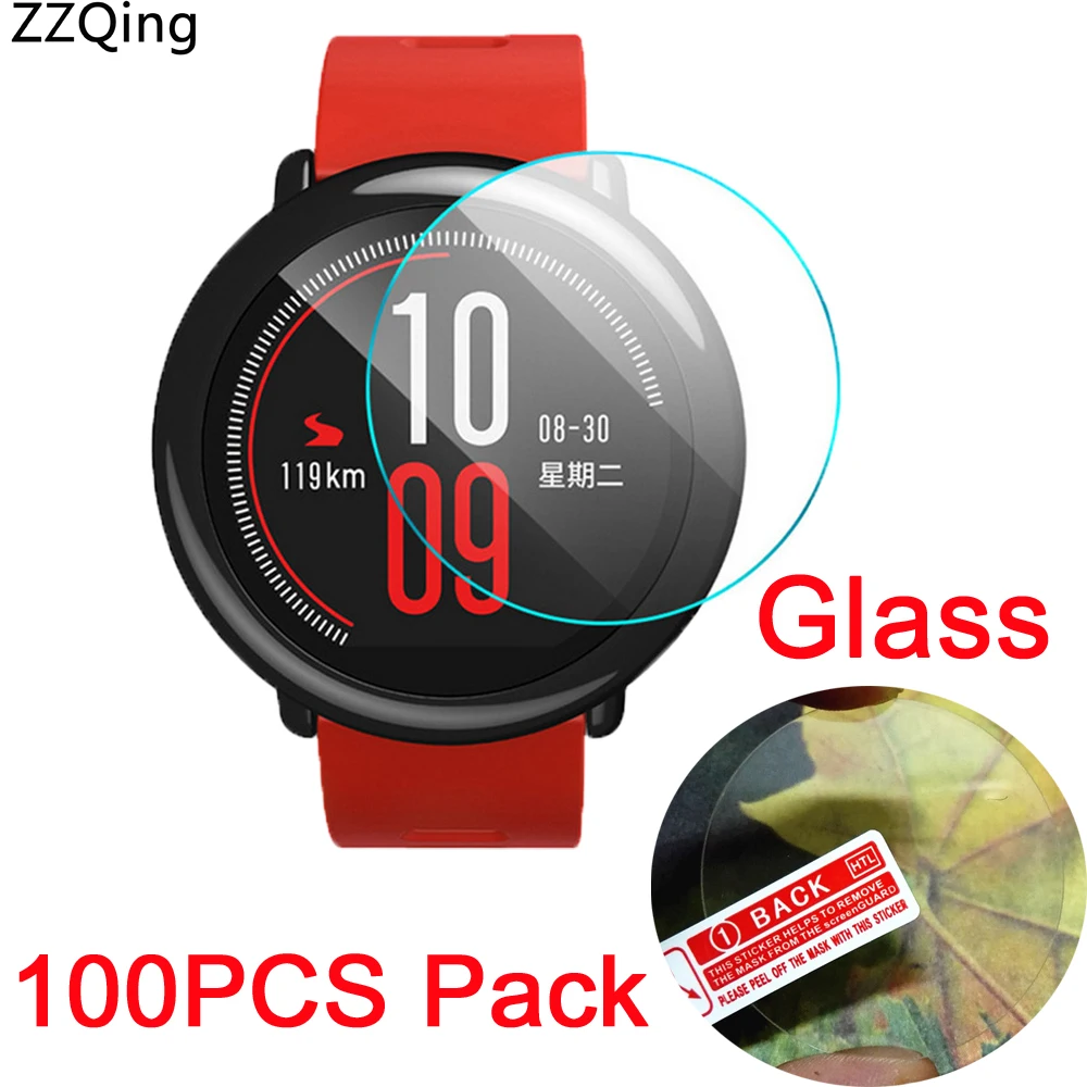 10 шт./лот для xiaomi Huami Amazfit Pace защита экрана из закаленного стекла 9H 2.5D Премиум