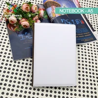 2pcslot blank sublimation a5 notebook case hot transfer printing leather blank consumables diy gifts