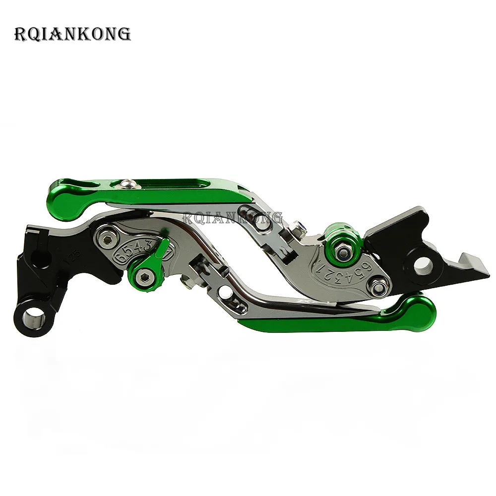 CNC мотоцикл сцепные рычаги для KAWASAKI ZX10R ZX 10R 10 R 2004 2005 Складные Выдвижные