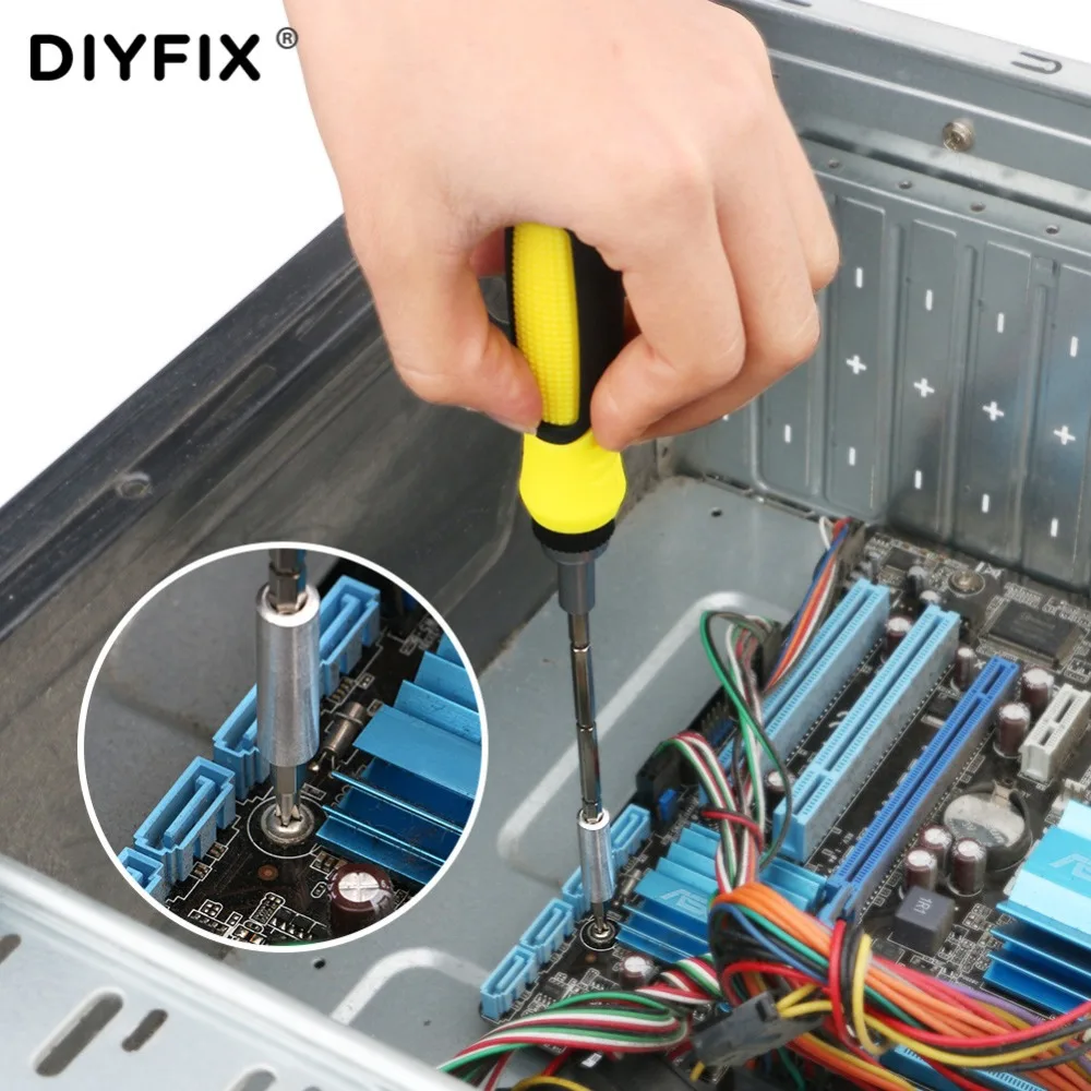 Набор отверток DIYFIX 55 в 1 для мобильного телефона дрона на дистанционном