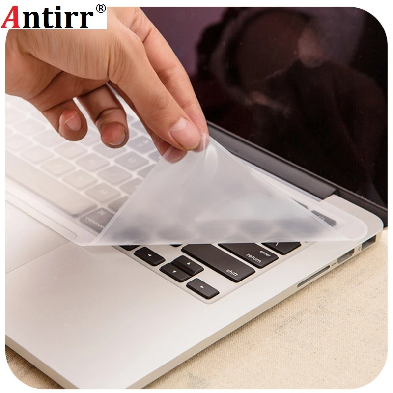 Силиконовая крышка клавиатуры для Macbook Air Pro retina 13 15 17 протектор для Mac book клавиатуры Водонепроницаемая Защитная пленка для клавиатуры