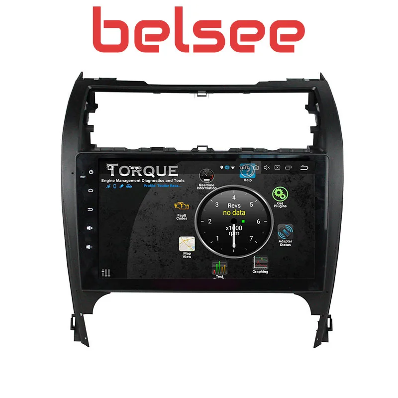 Автомагнитола Belsee для Toyota Camry стерео система на Android 10 1 с экраном 8 0 дюйма 2012 2013 2015