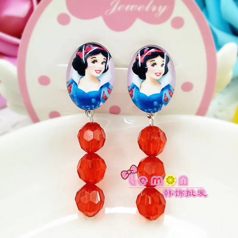 2 pcsDisney мультфильм Замороженные Эльза клипсы клипсовые мотаться принцесса кукла интимные аксессуары Косметика девушка подарок на день рожден