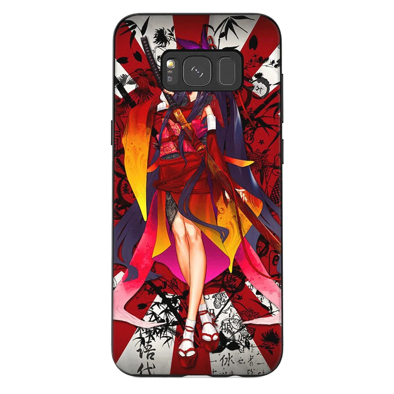 Силиконовый чехол из ТПУ для Samsung S20 Ultra Plus S7 Edge S8 S9 Note 8 9 S10 Lite A51 защитная