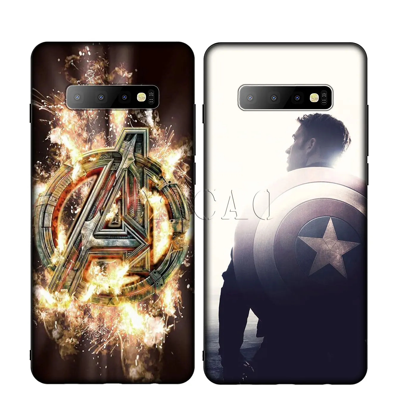 MARVEL The Avengers Silicone Soft Phone Case for Samsung Galaxy S20 S10 S9 S8 Plus Lite Ultra S6 S7 Edge S10e E Cover |