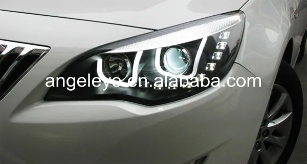 2009 2013 год для Buick Excelle XT Opel Astra светодиодный ные передние фары U style LDV2|opel astra led|opel led