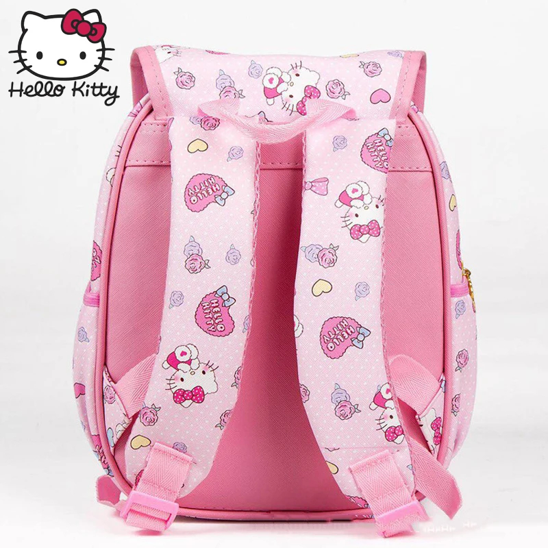Сумка Hello Kitty милый мультяшный рюкзак модная розовая сумка на плечо из