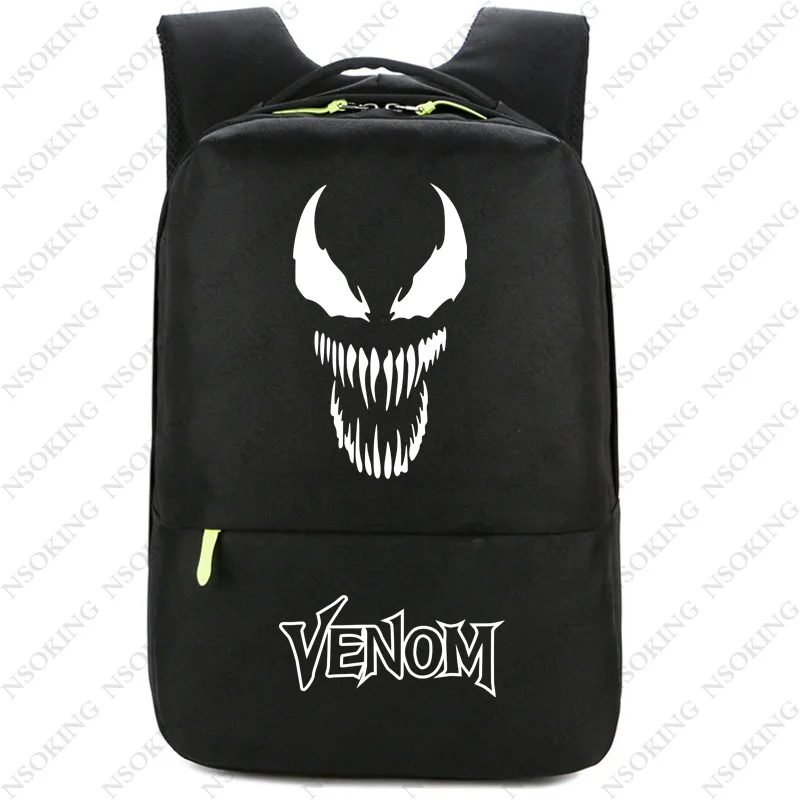 Новинка 2018 рюкзак Venom школьная сумка для студентов ноутбука повседневный из