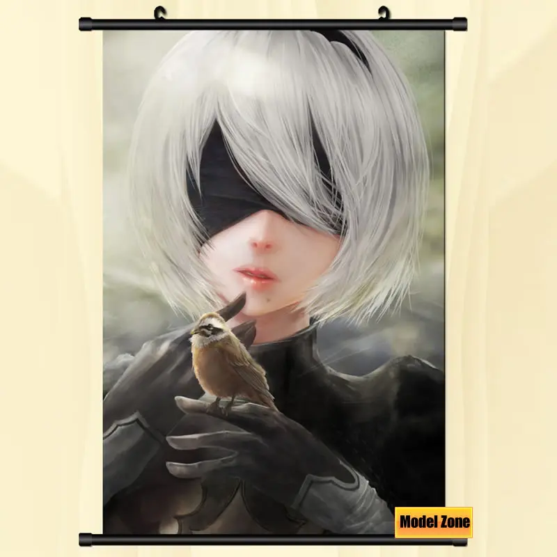 Классическая игра ролевые плакаты NieR:Automata YoRHa № 2 Тип B холст высокой четкости