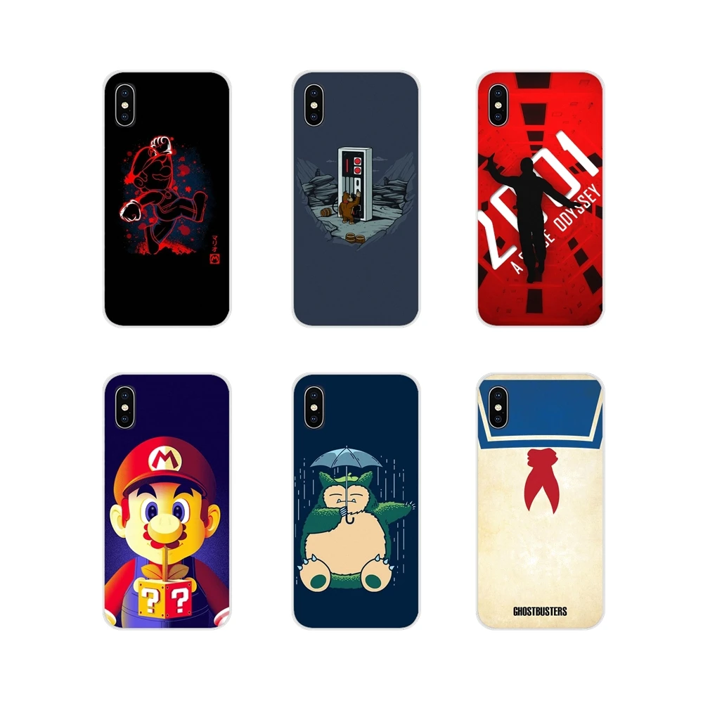 Прозрачный чехол из ТПУ для Xiaomi Redmi 4A S2 Note 3 3S 4 4X 5 Plus 6 7 6A Pro Pocophone F1 A Space Odyssey Donkey Kong