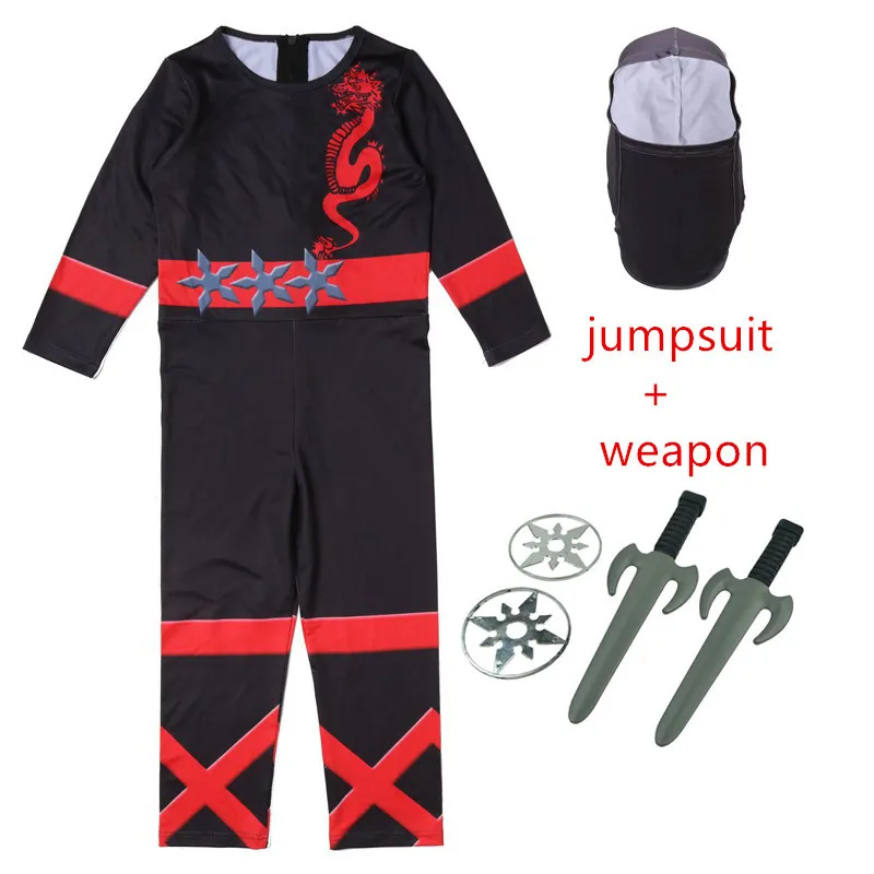 Мальчики Ninjago костюмы Пасхальная одежда Рождество супергерой Косплей ниндзя