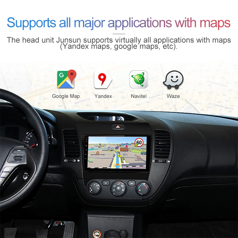 Junsun V1 2G+ 32G Android 9,0 DSP для Kia Cerato K3 2013 автомобильный Радио Мультимедиа Видео плеер навигация gps RDS 2 din dvd