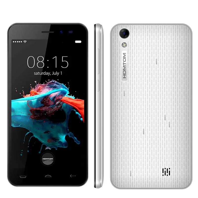 HOMTOM HT16 смартфон 5 0 дюймов HD 1280x720 ips Mtk6580 4 ядра мобильный телефон с Android 6 1 ГБ