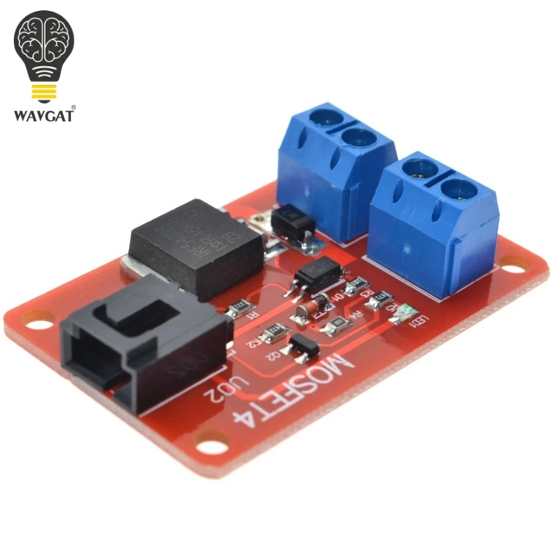 WAVGAT 1 канал Route MOSFET Кнопка IRF540 + модуль переключения для Arduino.|button switch module|mosfet modulemodule