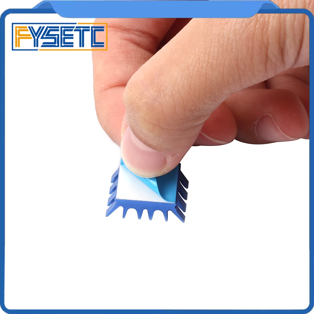 1 шт. алюминиевый радиатор Raspberry Pi 3/2 с клейким радиатором|Детали и аксессуары для