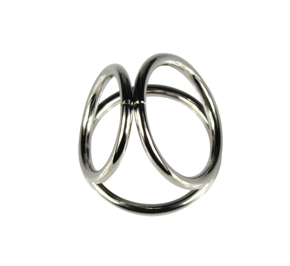 Задержка эякуляции Металлические Кольца для пениса секса из нержавеющей стали